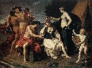 Alessandro Turchi Bacchus and Ariadne oil painting artist